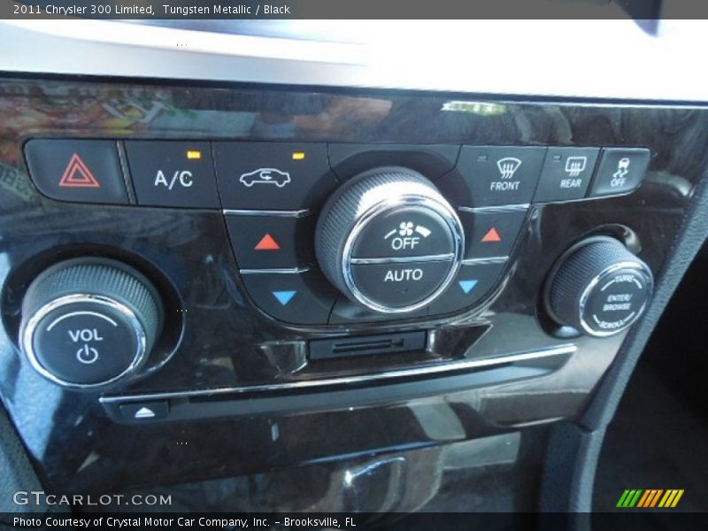Tungsten Metallic / Black 2011 Chrysler 300 Limited