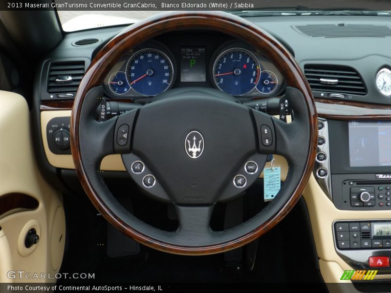  2013 GranTurismo Convertible GranCabrio Steering Wheel