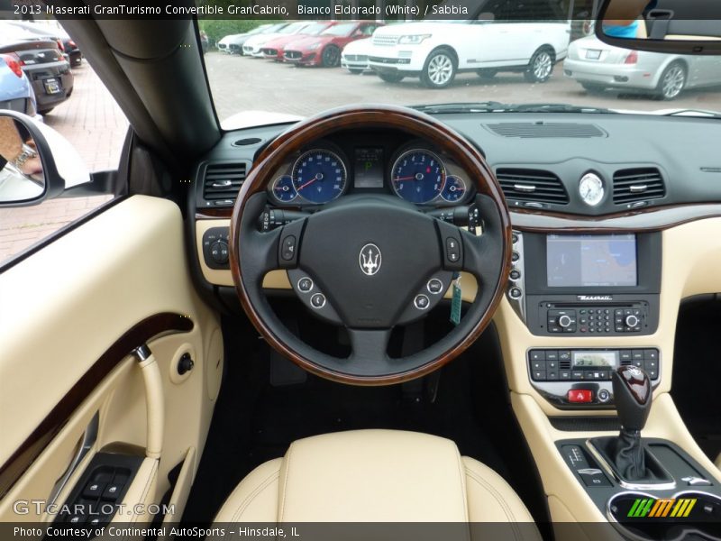 Dashboard of 2013 GranTurismo Convertible GranCabrio