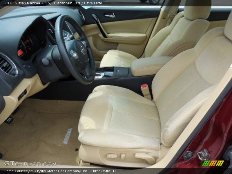 Tuscan Sun Red / Caffe Latte 2010 Nissan Maxima 3.5 S