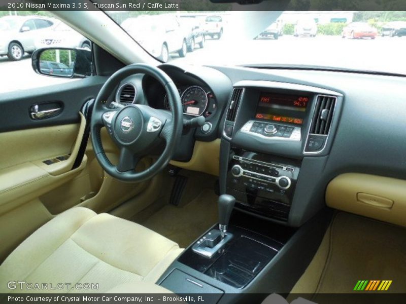 Tuscan Sun Red / Caffe Latte 2010 Nissan Maxima 3.5 S