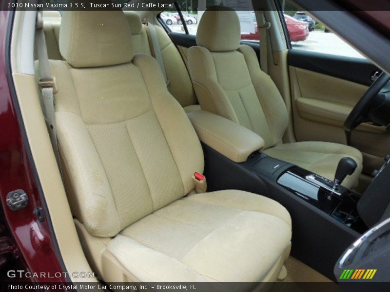 Tuscan Sun Red / Caffe Latte 2010 Nissan Maxima 3.5 S