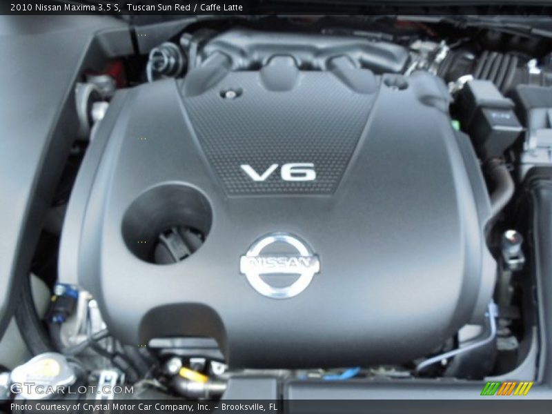 Tuscan Sun Red / Caffe Latte 2010 Nissan Maxima 3.5 S