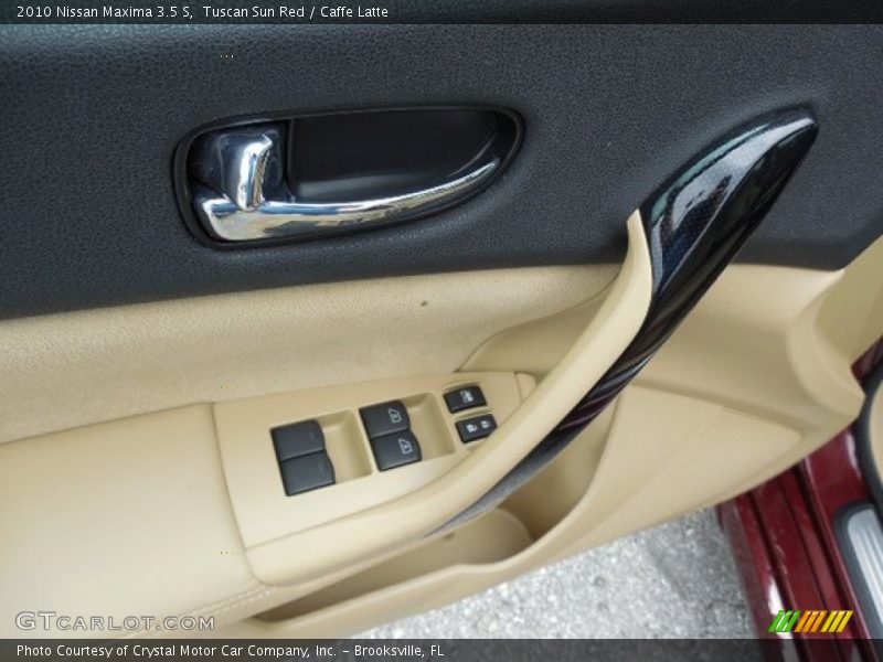 Tuscan Sun Red / Caffe Latte 2010 Nissan Maxima 3.5 S