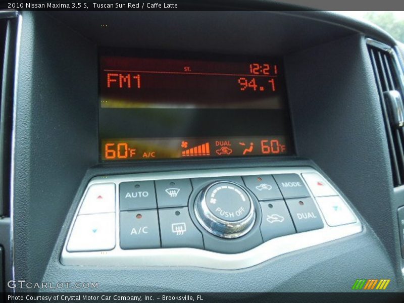 Tuscan Sun Red / Caffe Latte 2010 Nissan Maxima 3.5 S