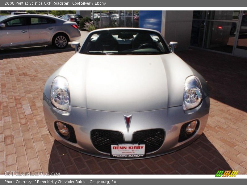 Cool Silver / Ebony 2008 Pontiac Solstice GXP Roadster