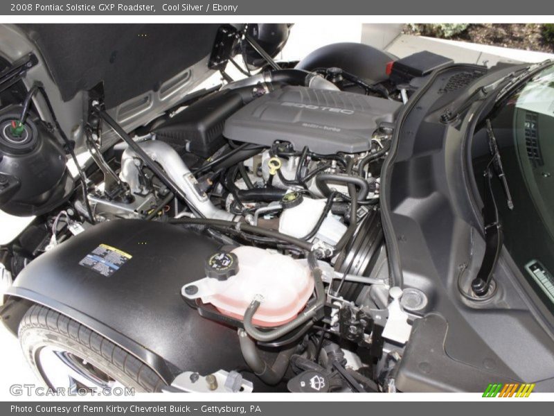 Cool Silver / Ebony 2008 Pontiac Solstice GXP Roadster