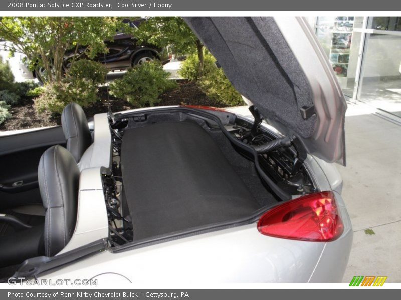 Cool Silver / Ebony 2008 Pontiac Solstice GXP Roadster