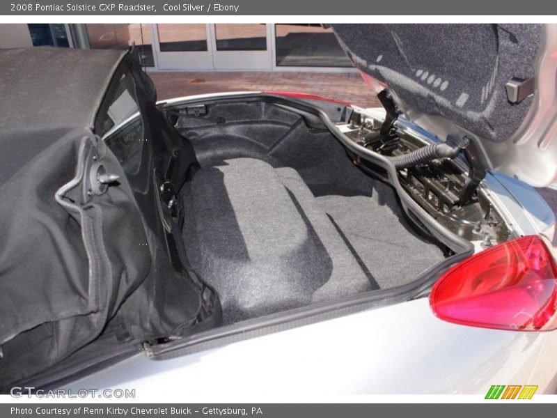 Cool Silver / Ebony 2008 Pontiac Solstice GXP Roadster