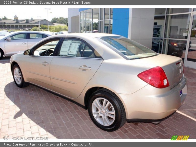 Sedona Beige Metallic / Light Taupe 2005 Pontiac G6 Sedan