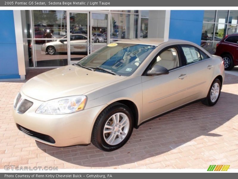 Sedona Beige Metallic / Light Taupe 2005 Pontiac G6 Sedan