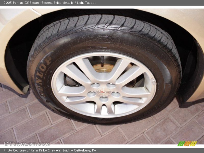 Sedona Beige Metallic / Light Taupe 2005 Pontiac G6 Sedan