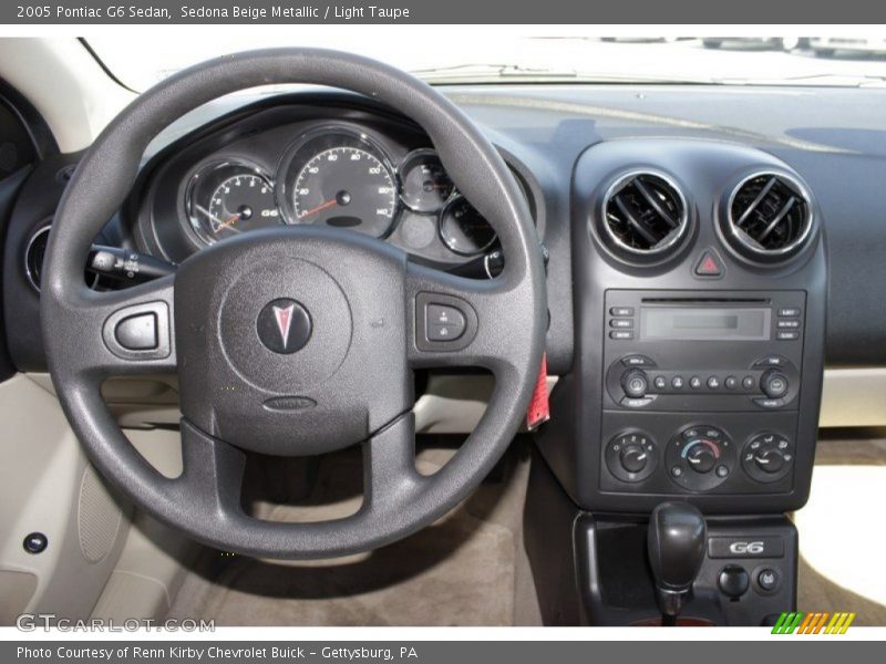 Sedona Beige Metallic / Light Taupe 2005 Pontiac G6 Sedan