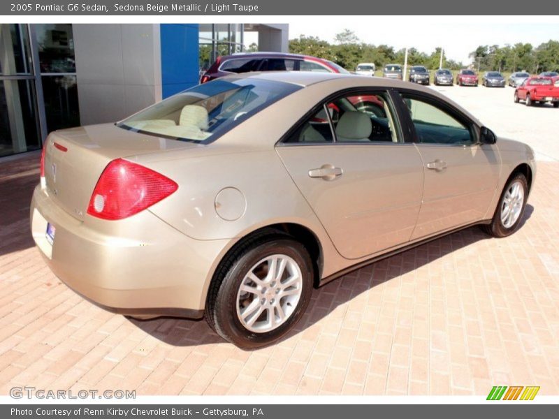 Sedona Beige Metallic / Light Taupe 2005 Pontiac G6 Sedan