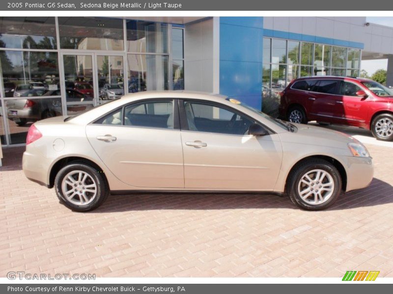 Sedona Beige Metallic / Light Taupe 2005 Pontiac G6 Sedan