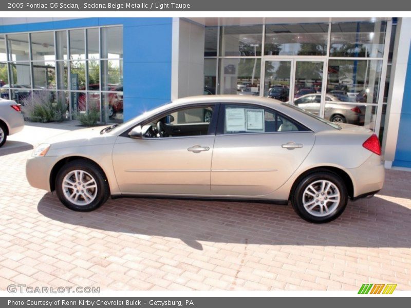Sedona Beige Metallic / Light Taupe 2005 Pontiac G6 Sedan