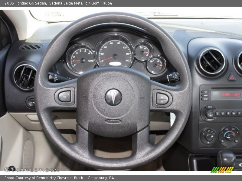 Sedona Beige Metallic / Light Taupe 2005 Pontiac G6 Sedan