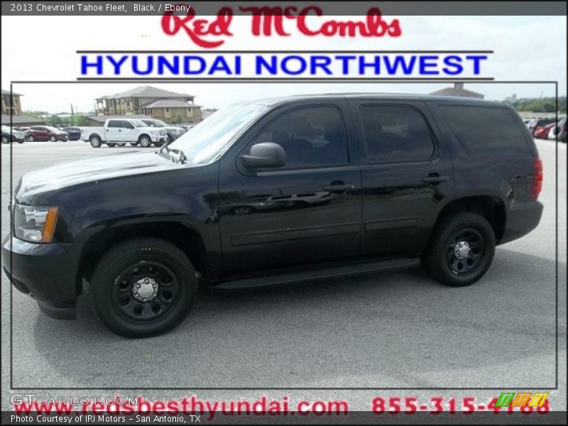 Black / Ebony 2013 Chevrolet Tahoe Fleet