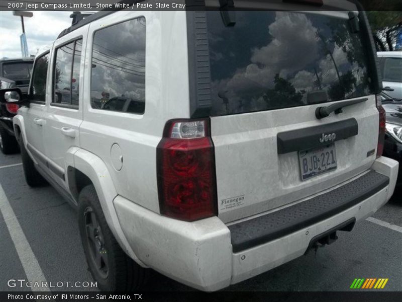 Stone White / Pastel Slate Gray 2007 Jeep Compass Limited