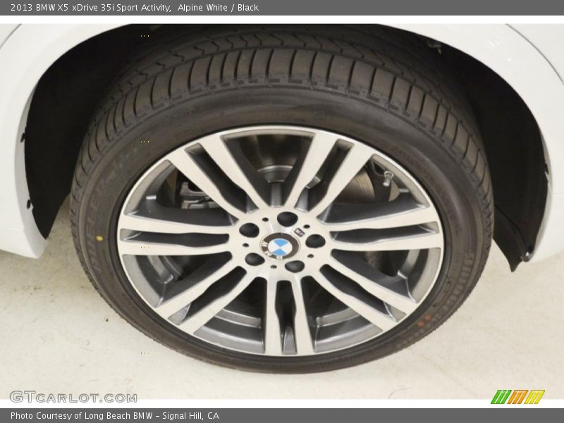 Alpine White / Black 2013 BMW X5 xDrive 35i Sport Activity