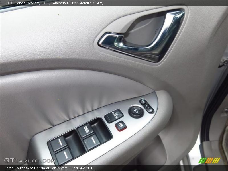 Alabaster Silver Metallic / Gray 2010 Honda Odyssey EX-L