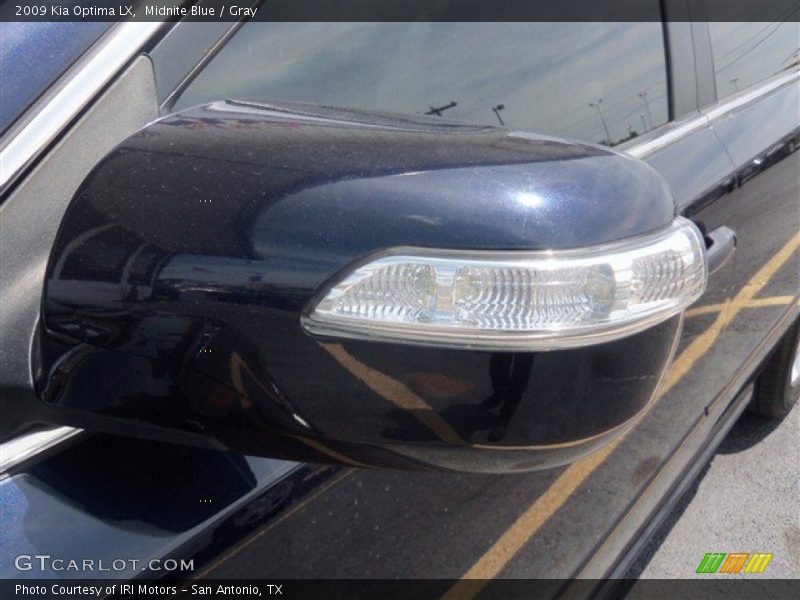 Midnite Blue / Gray 2009 Kia Optima LX