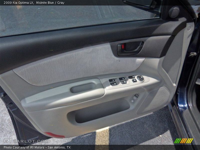 Midnite Blue / Gray 2009 Kia Optima LX