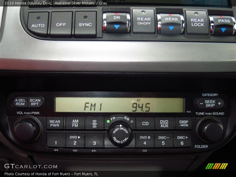 Audio System of 2010 Odyssey EX-L