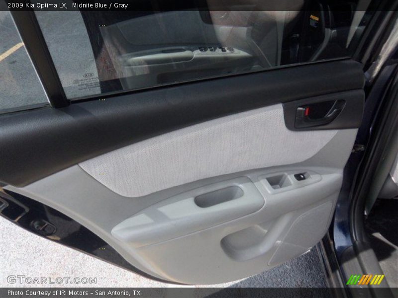 Midnite Blue / Gray 2009 Kia Optima LX