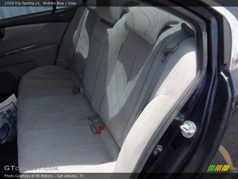 Midnite Blue / Gray 2009 Kia Optima LX