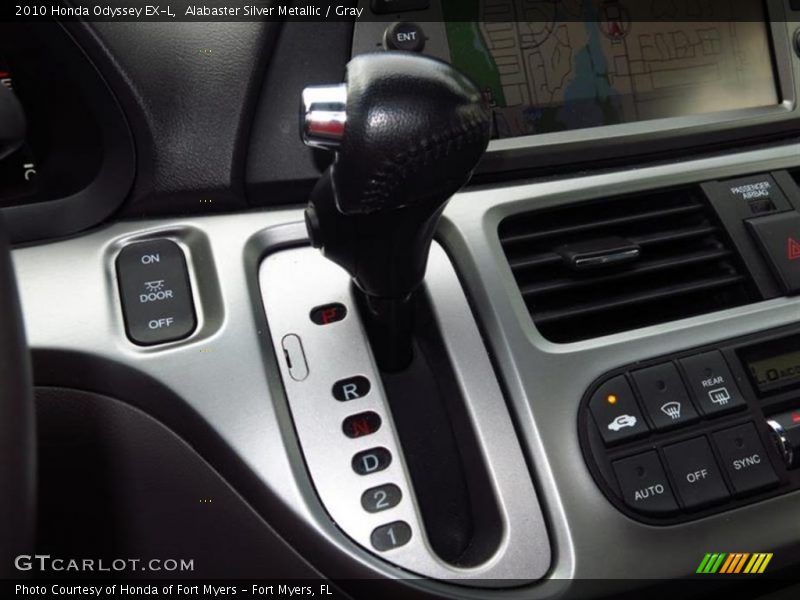  2010 Odyssey EX-L 5 Speed Automatic Shifter