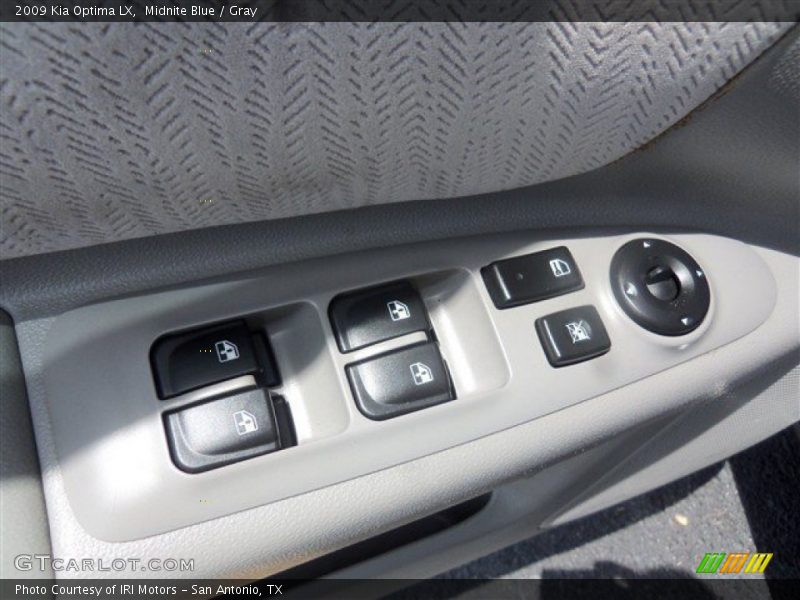 Midnite Blue / Gray 2009 Kia Optima LX