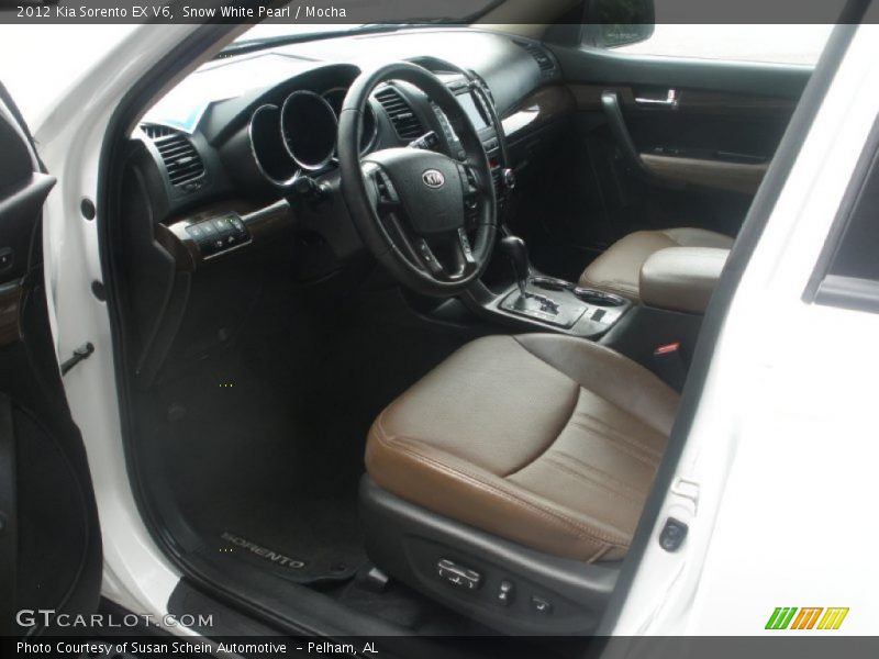  2012 Sorento EX V6 Mocha Interior