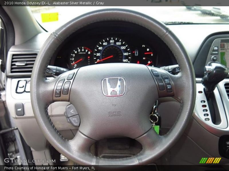  2010 Odyssey EX-L Steering Wheel