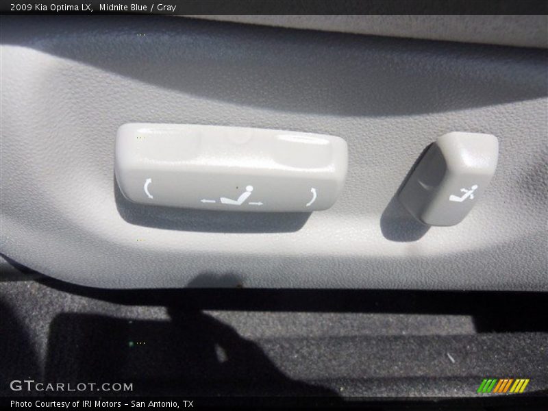 Midnite Blue / Gray 2009 Kia Optima LX