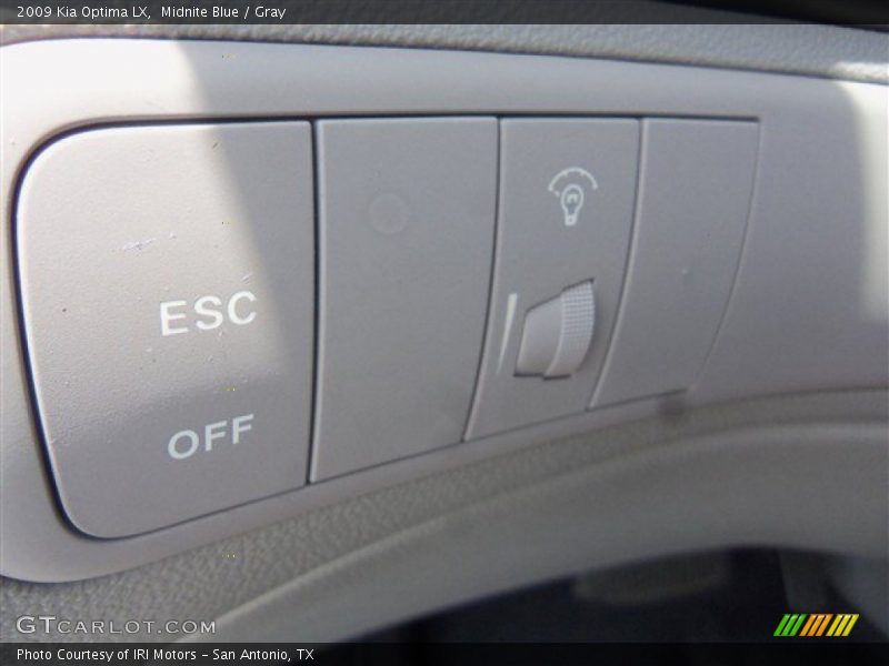 Midnite Blue / Gray 2009 Kia Optima LX