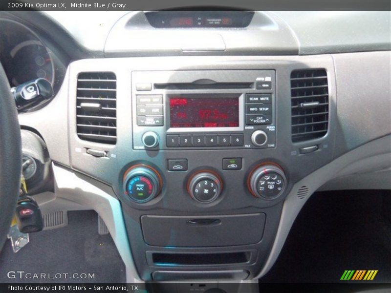 Midnite Blue / Gray 2009 Kia Optima LX
