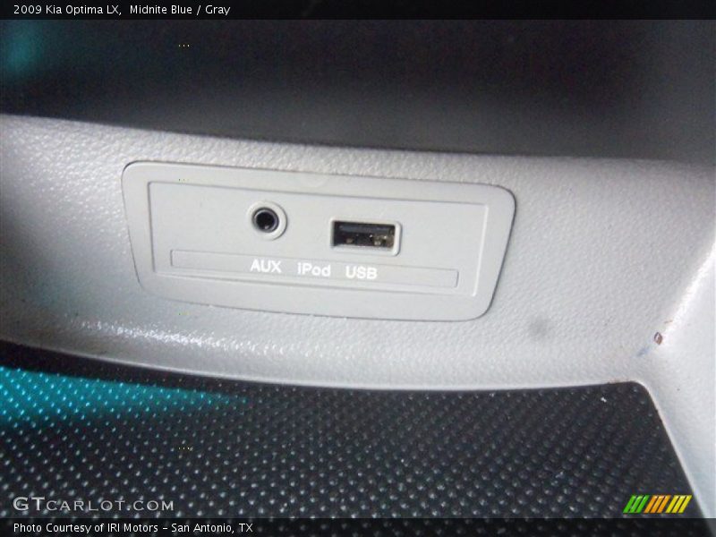 Midnite Blue / Gray 2009 Kia Optima LX