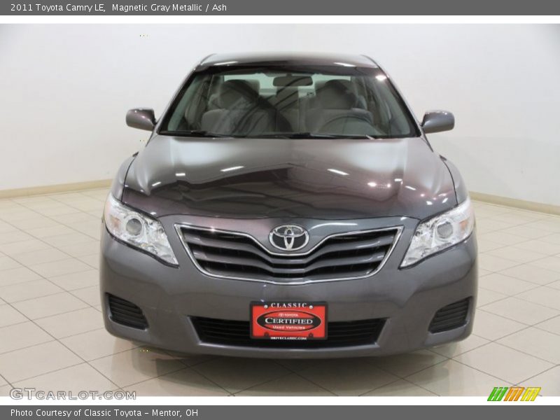 Magnetic Gray Metallic / Ash 2011 Toyota Camry LE