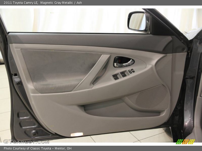 Magnetic Gray Metallic / Ash 2011 Toyota Camry LE