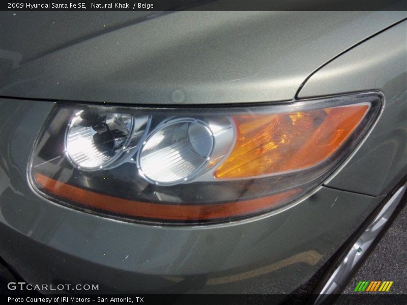 Natural Khaki / Beige 2009 Hyundai Santa Fe SE