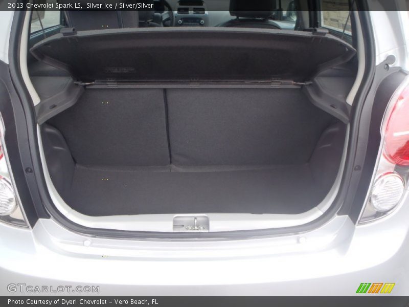 Silver Ice / Silver/Silver 2013 Chevrolet Spark LS