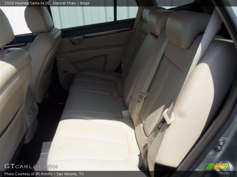 Natural Khaki / Beige 2009 Hyundai Santa Fe SE