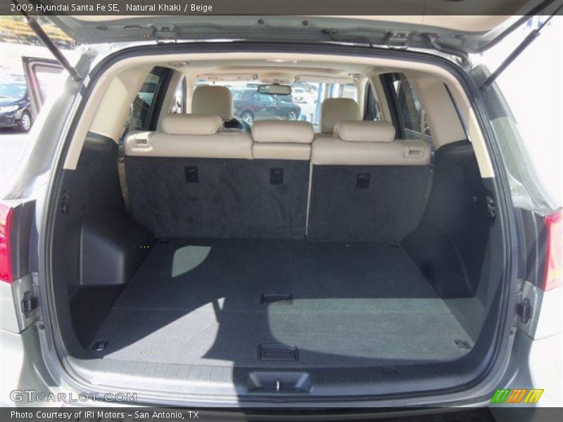 Natural Khaki / Beige 2009 Hyundai Santa Fe SE