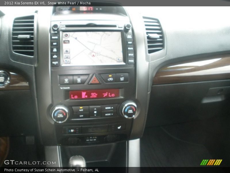 Snow White Pearl / Mocha 2012 Kia Sorento EX V6