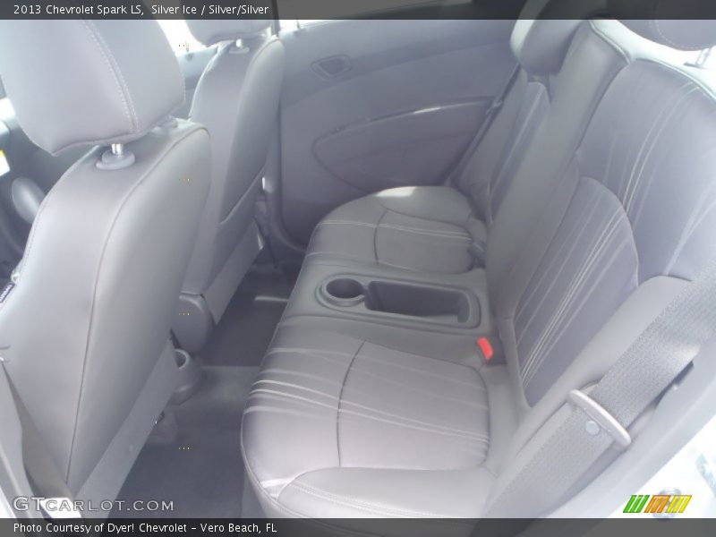 Silver Ice / Silver/Silver 2013 Chevrolet Spark LS