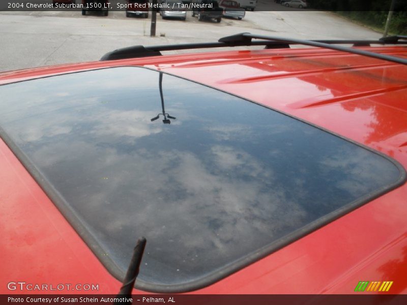 Sport Red Metallic / Tan/Neutral 2004 Chevrolet Suburban 1500 LT