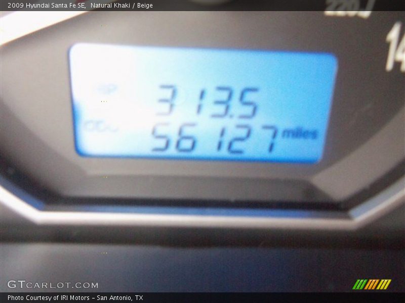 Natural Khaki / Beige 2009 Hyundai Santa Fe SE