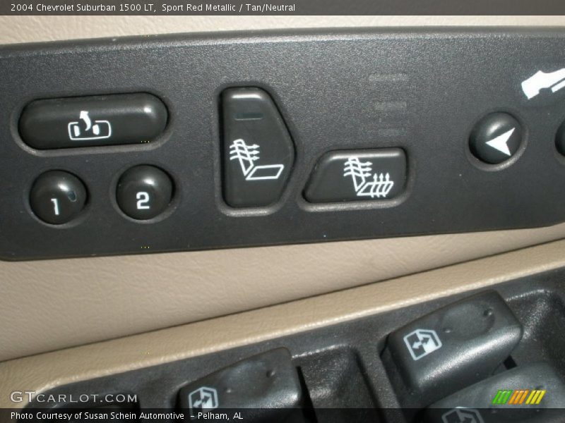 Sport Red Metallic / Tan/Neutral 2004 Chevrolet Suburban 1500 LT