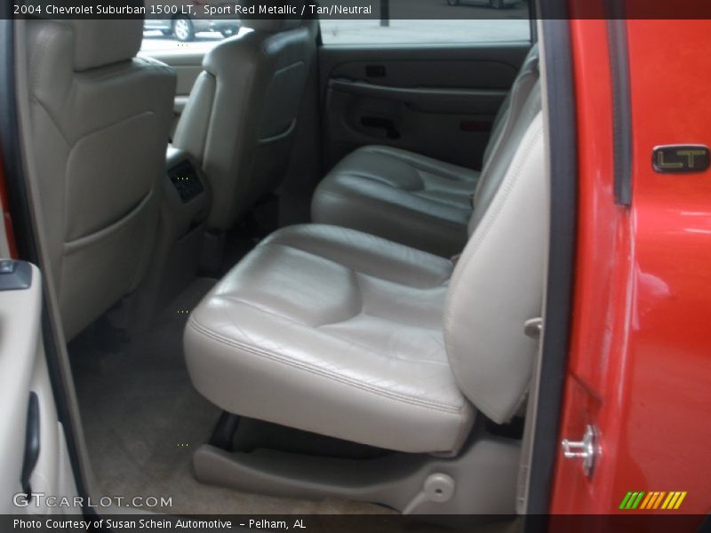Sport Red Metallic / Tan/Neutral 2004 Chevrolet Suburban 1500 LT